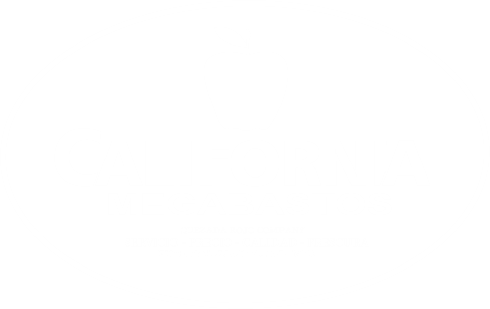 logo california megabastos blanco simple